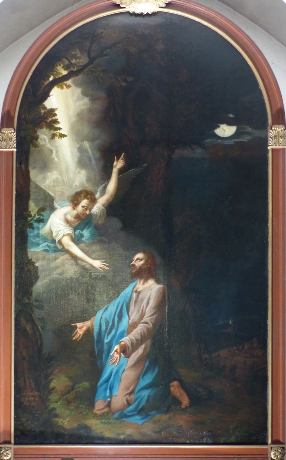 Cristo sul monte degli Ulivi - Monastero Haina (chiesa invernale, sala da pranzo)